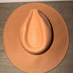 Stylish Tan Fedora Hat